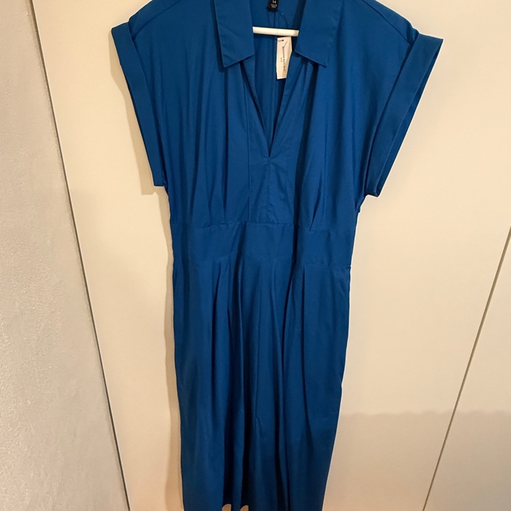 Banana Republic Elegant Blue Women's Dress